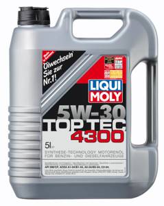 Моторное масло Liqui Moly Top Tec 4300 SAE 5w30, 5л